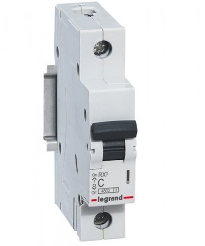 Выключатель автоматический 1-п Legrand RX³ C 40A (419668)