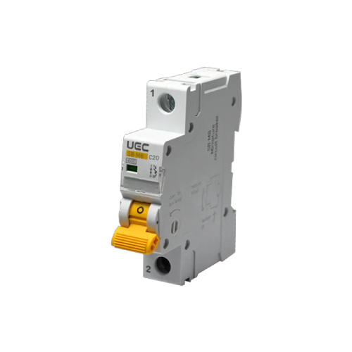Выключатель автоматический 1-п SB-M8 С 20А 4,5кA UEC MCB45-1-020-C
