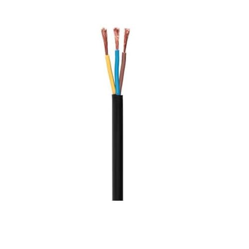 ПВСнг-LS 3* 2,5 мм² кабель медный черный, (м)