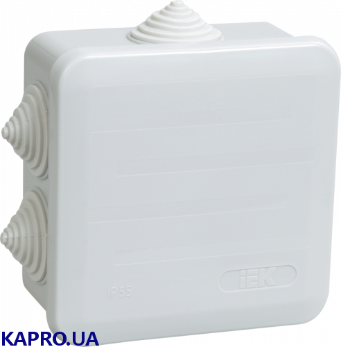 Коробка розподільна КМ41255 IP44 ІЕК UKOZ11-100-100-050-K41-44