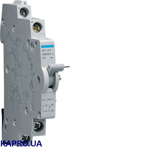 Додатковий контакт для автоматичних вимикачів Hager MZ201