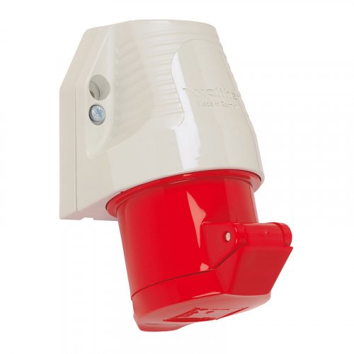 Розетка настінна 3P+PE 32А 400В IP44 Walther 130406