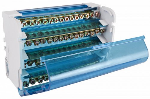 Шина нулевая e.cbs.pro.4.15 в корпусе на DIN-рейку E.Next p0650006