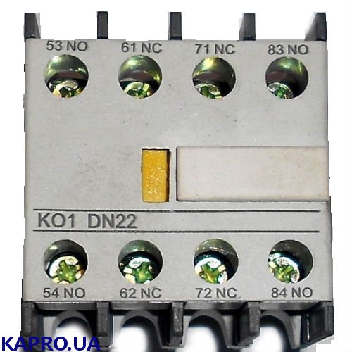 Приставка ПКИ-22 дополнительные контакты 2з+2р IEK KPK10-22