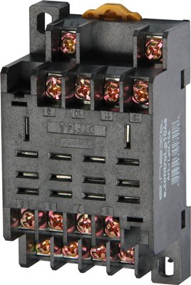 Разъем модульный e.control.p104s для промежуточного реле 10А на 4 группы контактов E.Next i.ptf.14a