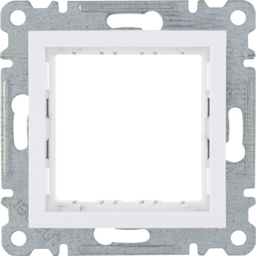 Рамка-адаптер для виробів 45х45 Hager Lumina WL2510 біла