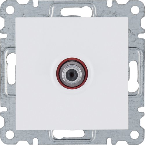 Розетка САТ Hager Lumina WL3230 белая