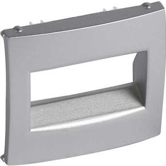 Панель розетки RJ45 Legrand Valena 770255 алюміній