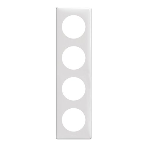 Рамка 4Х Legrand Celiane 068634 белая
