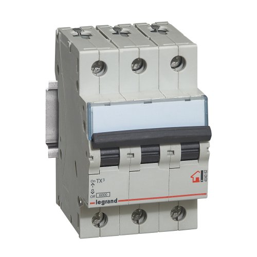 Выключатель автоматический 3-п Legrand TX³ C 25A (404058)