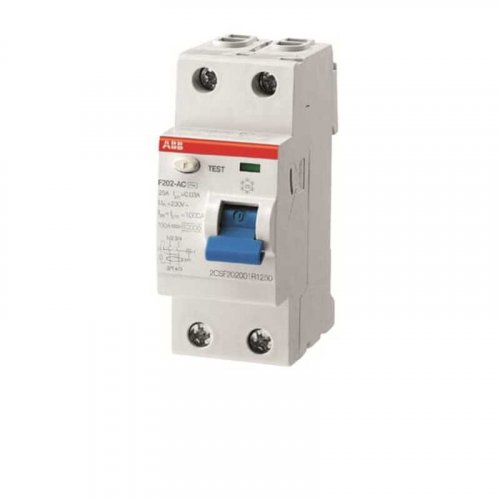 Диференційне реле 2-полюса F202 AC-25/0,1 ABB 2CSF202001R2250
