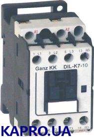 Контактор Ganz KK DIL K 7-10 7,5KBт/16A,110B