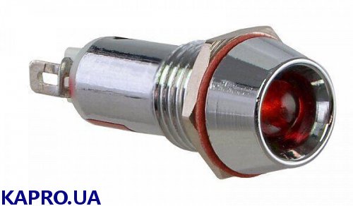 Сигнальная арматура AD22C-10 красная 220V AC АСКО-УКРЕМ A0140030124