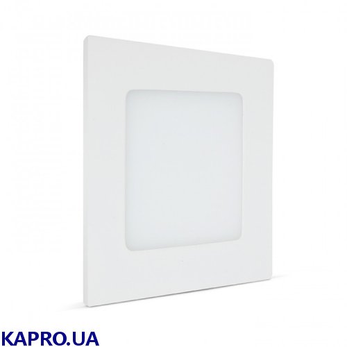 Світлодіодний світильник Feron AL511 6W квадрат білий