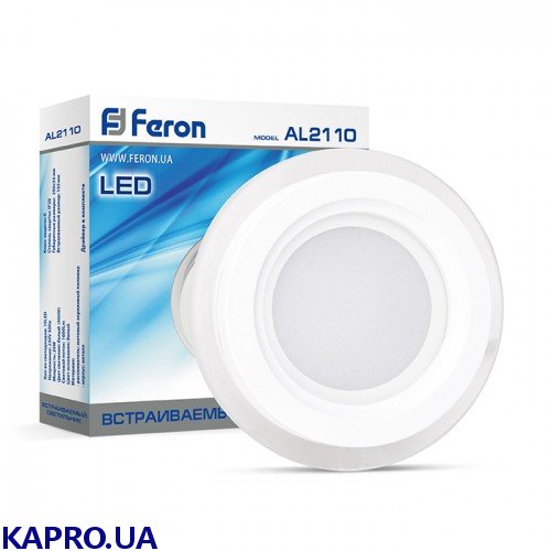 Светодиодный светильник Feron AL2110 20W 6400K круглый белый
