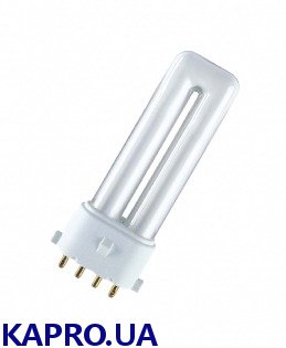 Люмінесцентна лампа 2G7 7W/840 DULUX S/E Osram 4050300020167