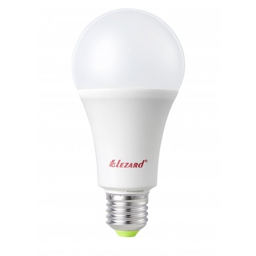 Лампа LED E27 220V A60 15W/6400 Lezard 464-A60-2715