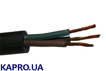 КГ 3*2,5 кабель мідний гнучкий (м)