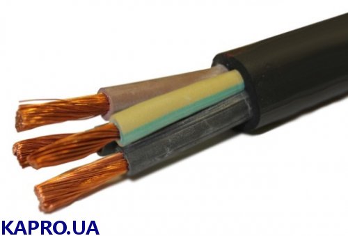 КГ 3*2,5+1*1,5 кабель медный гибкий
