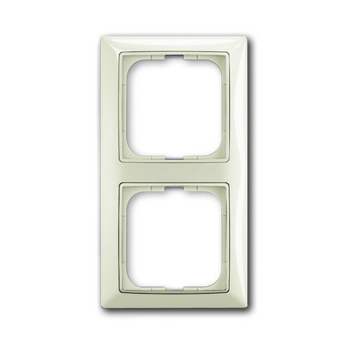 Рамка 2 Х ABB Basic55 2512-92-507 слонова кістка