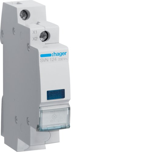 Индикатор LED Hager SVN124 синий