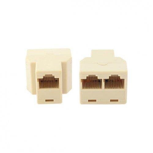 Розгалужувач RJ-45 8p8c (1 гніздо-2 гнізда)