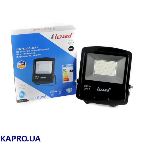 Прожектор світлодіодний Lezard PAL65100 100Вт IP65 6500K
