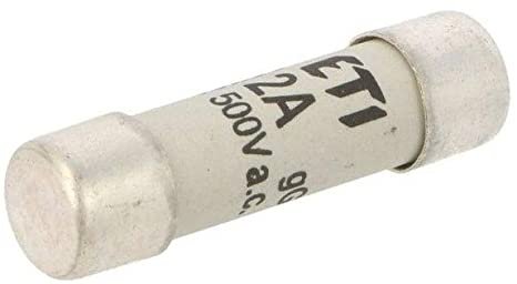 Предохранитель цилиндрический CH10x38 gG 2A/500V ETI 2620001
