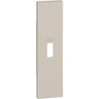 Лицевая панель для зарядных устройств USB 1 модуль, песочный LIVING NOW KM10C
