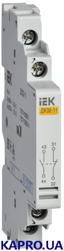 Дополнительный контакт ДК32-11 IEK DMS11D-AU11