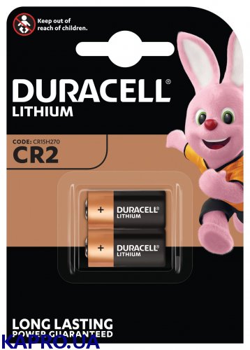 Батарейка Duracell DL CR2 2шт.