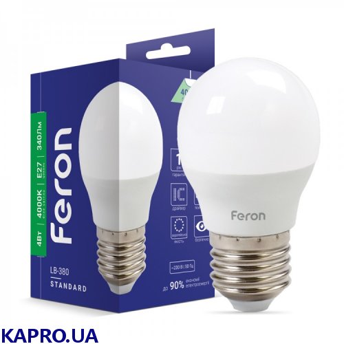 Лампа светодиодная Feron LB-380 4W E27 4000K