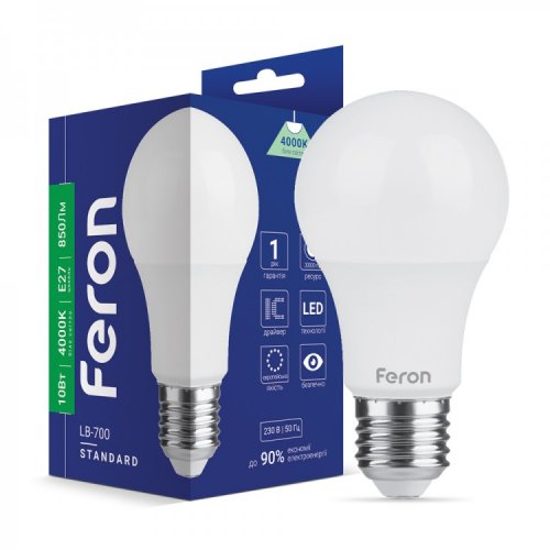 Лампа светодиодная Feron LB-710 10W E27 4000K