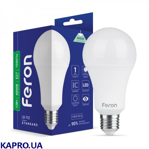 Лампа светодиодная Feron LB-712 12W E27 4000K