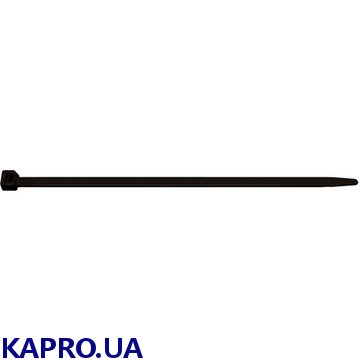 Хомут кабельний 300x4 черный (уп.100шт) APRO