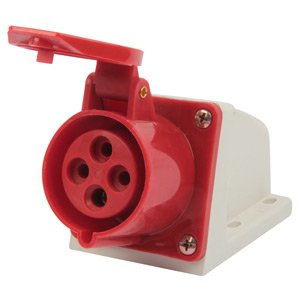 Розетка стационарная e.socket.pro.4.16, 4п., 380В, 16А (114) p012004