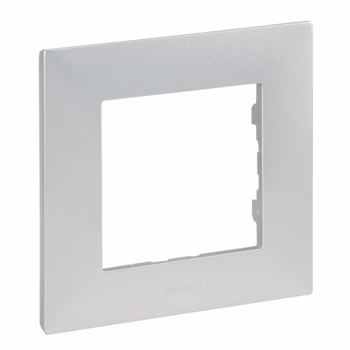 Рамка 1Х Legrand Niloe Step 863391 алюминий