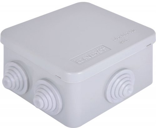 Коробка розподільна пластикова IP55 e.db.pro.85.85.50u