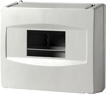 CSU1034 E.Next корпус пластиковый 4-модульный e.plbox.stand.04, без дверки