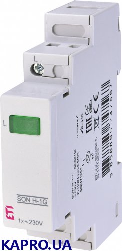 Индикатор LED SON H-1G зеленый ETI 002471551