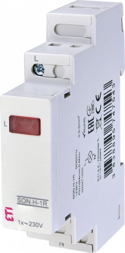 Індикатор LED SON H-1R червоний ETI 002471550