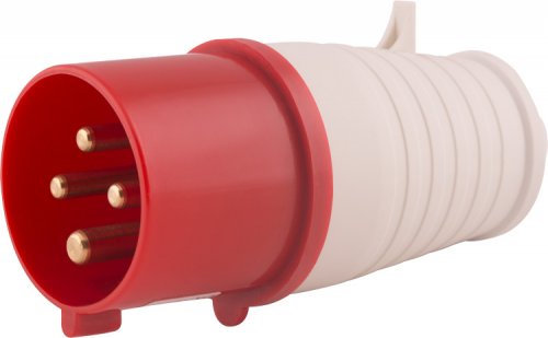 Вилка переносна e.plug.pro.4.32, 4п., 380В, 32А (024) E.Next p011005
