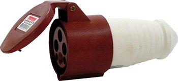 Розетка переносна e.socket.pro.5.32, 5п., 380В, 32А (225) E.Next p012021
