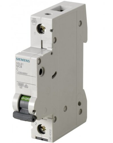 Выключатель автоматический 1-п Siemens 5SL6106-7 C 6A