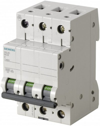 Выключатель автоматический 3-п Siemens 5SL6363-7 C 63A