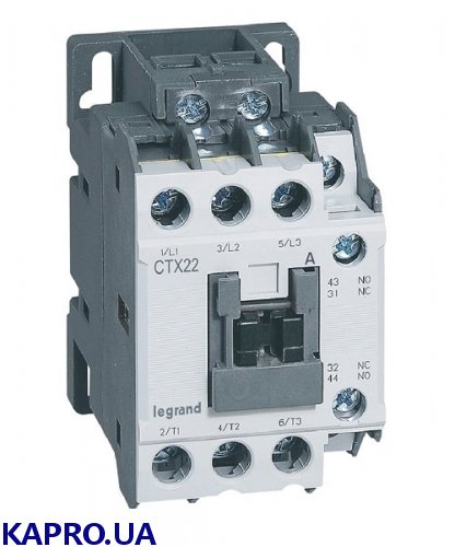Контактор CTX³22 12A 230V Legrand 416096
