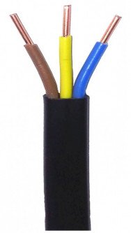 ВВГ-Пнг 3*1.5 мм² кабель медный плоский