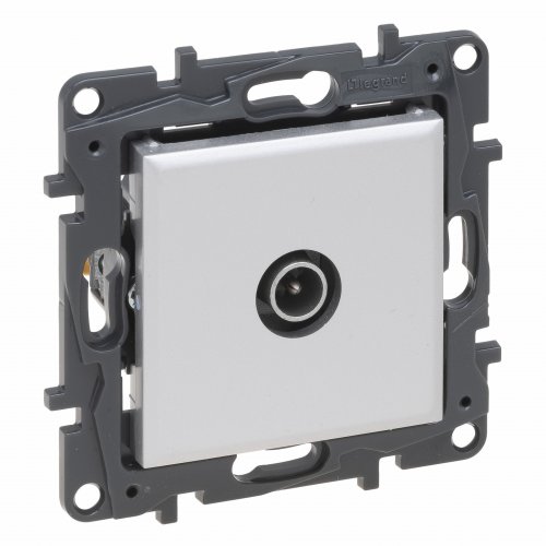 Розетка TV звезда Legrand Niloe Step 863374 алюминий