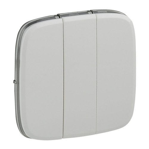 Клавиша тройная Valena Allure Legrand 755035 белая