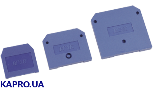Заглушка для ЗНИ-10мм² (JXB70A) синяя IEK YZN10D-ZGL-010-K07
